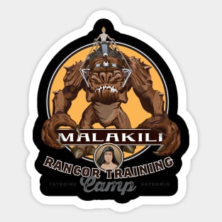 Malakili Rancor Training Camp Sticker